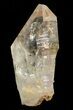Beautiful Quartz Crystal with Amethyst Inclusion - Namibia #69193-1